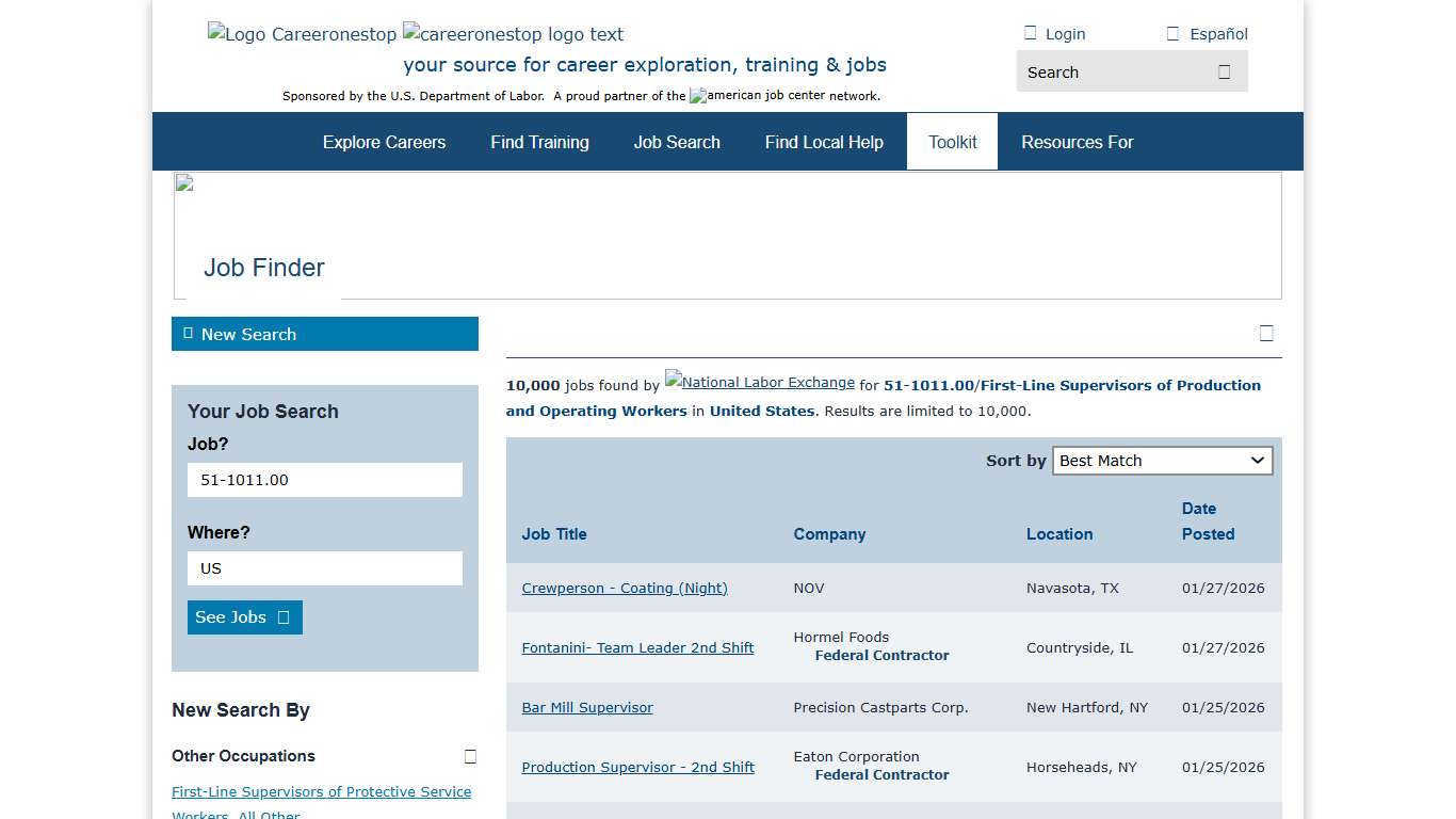 Job Finder Jobs CareerOneStop